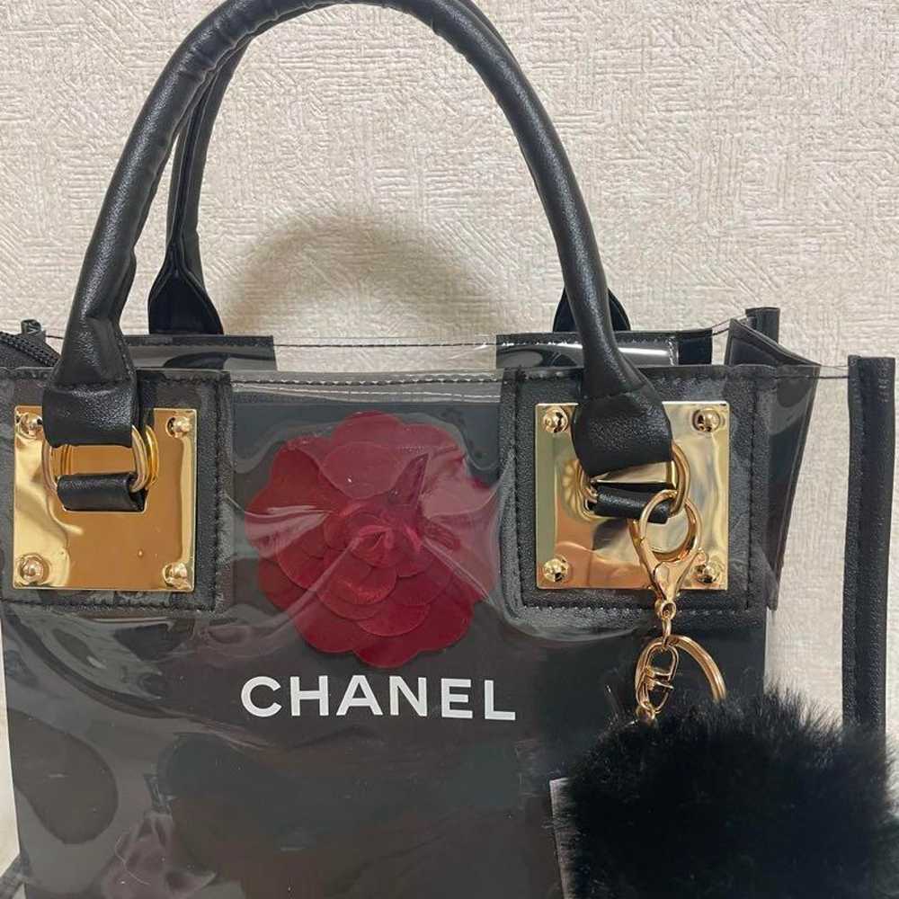 Chanel shop bag, new clear bag - image 3