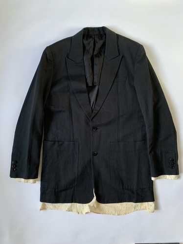 Undercover SS12 Open Strings Paneled Blazer