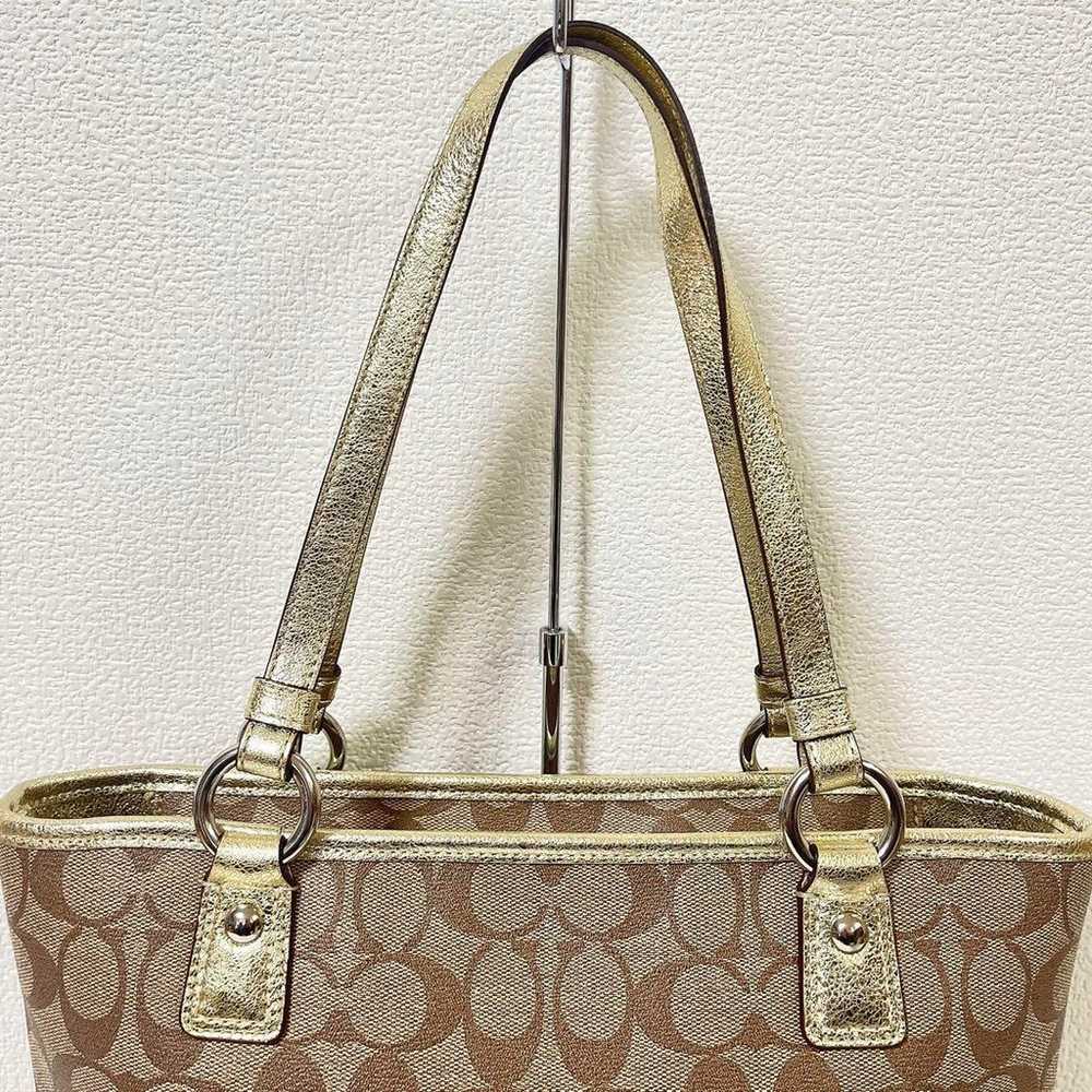 【Excellent Condition】Coach Tote Bag Shoulder Bag … - image 6