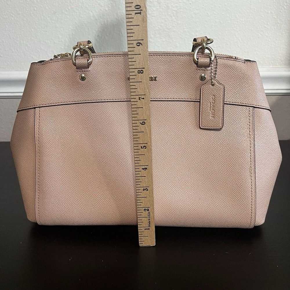 Coach Crossgrain Mini Brooke Carryall- Blush Satc… - image 2