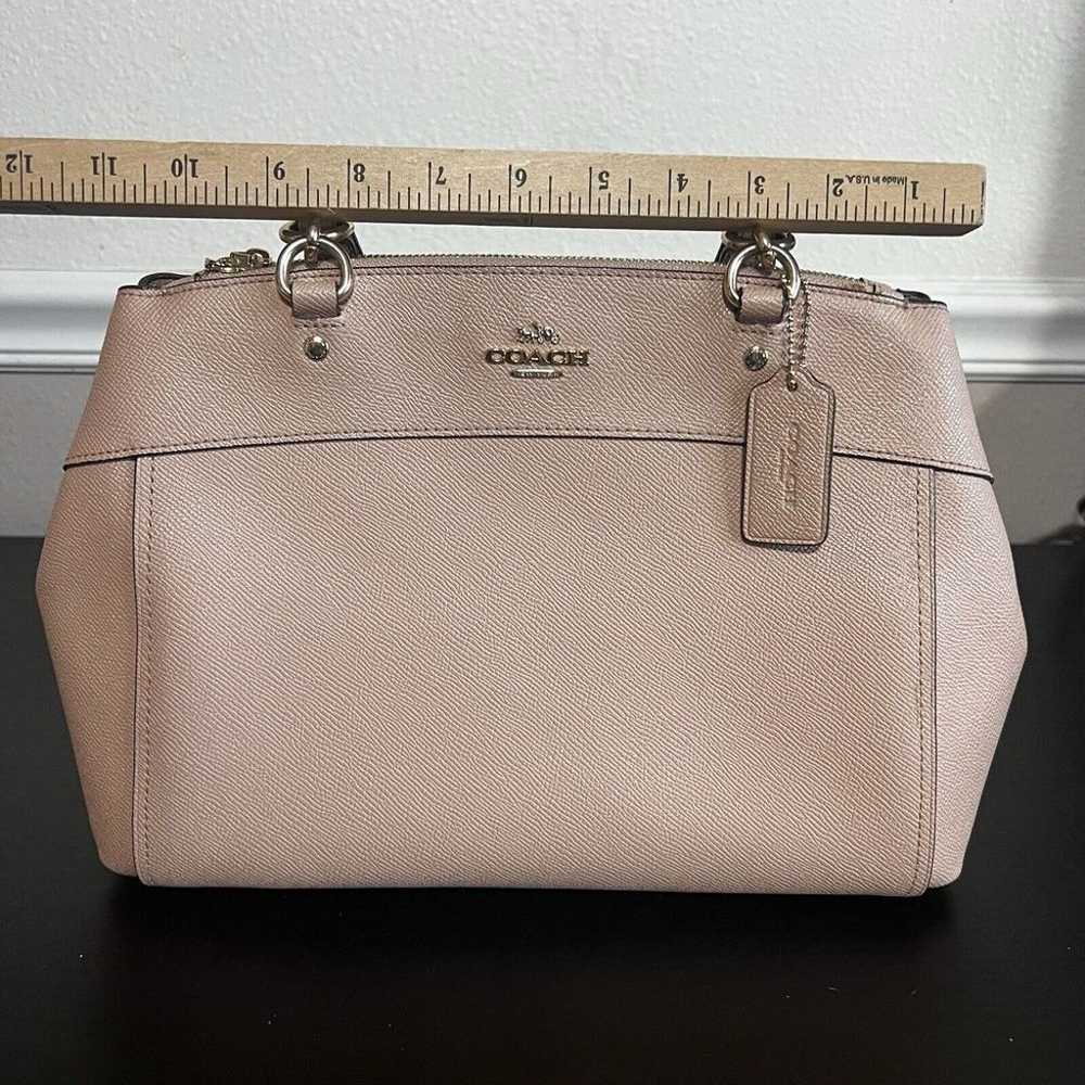 Coach Crossgrain Mini Brooke Carryall- Blush Satc… - image 3