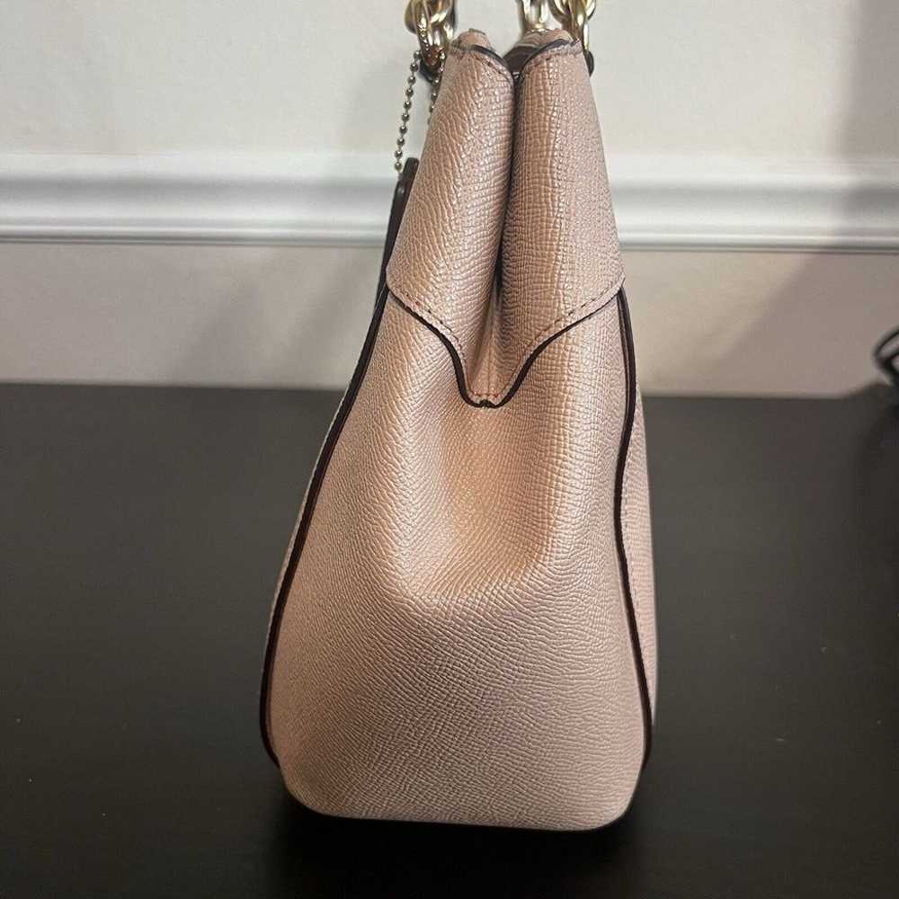 Coach Crossgrain Mini Brooke Carryall- Blush Satc… - image 6