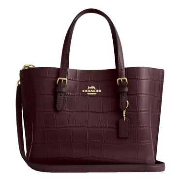 Coach Leather tote