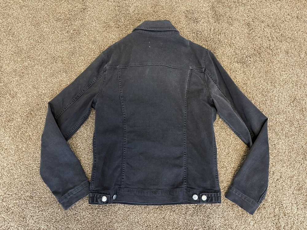 Frame Frame Denim Jacket Dark Gray Medium - image 2