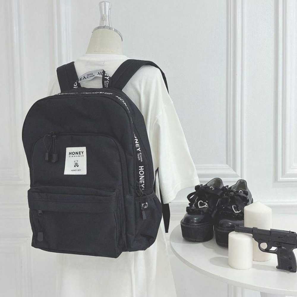 Honey Cinnamon Logo Tape Backpack!! - image 1