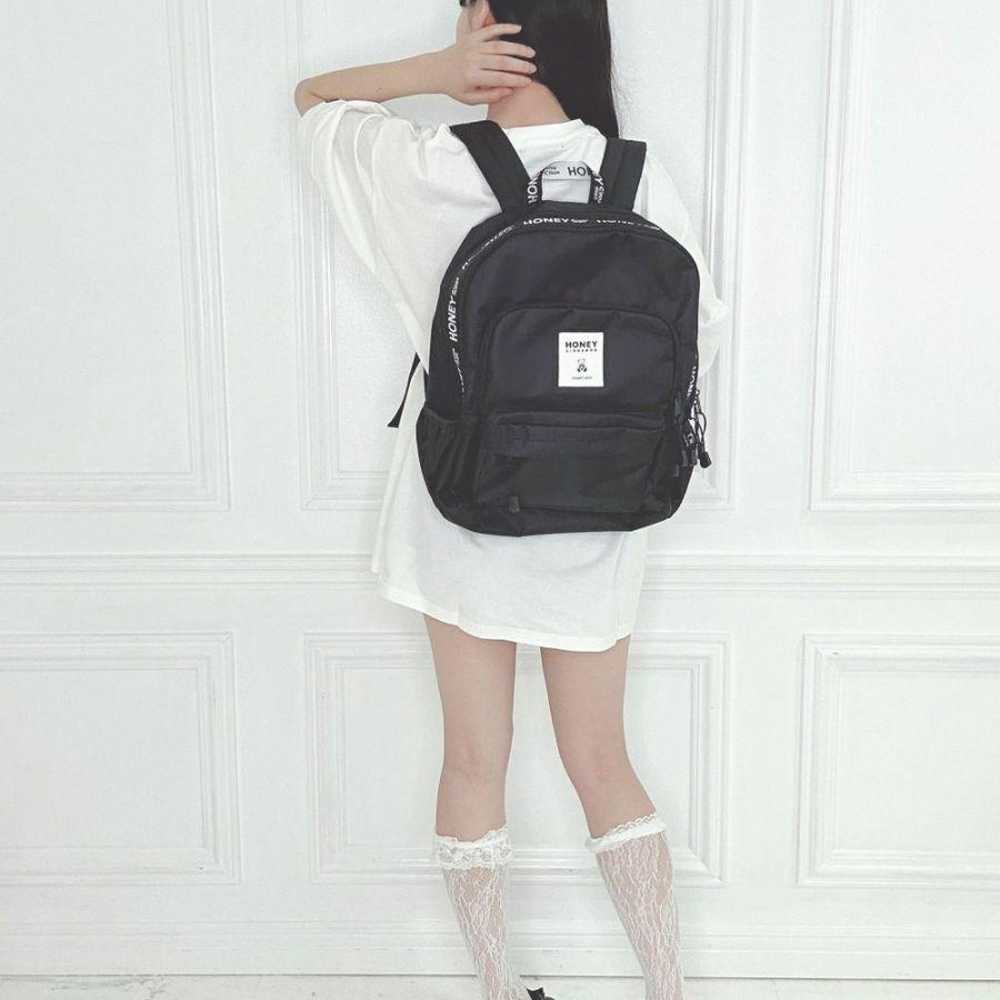 Honey Cinnamon Logo Tape Backpack!! - image 2