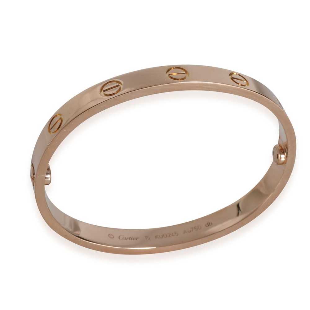 Cartier Love pink gold bracelet - image 5