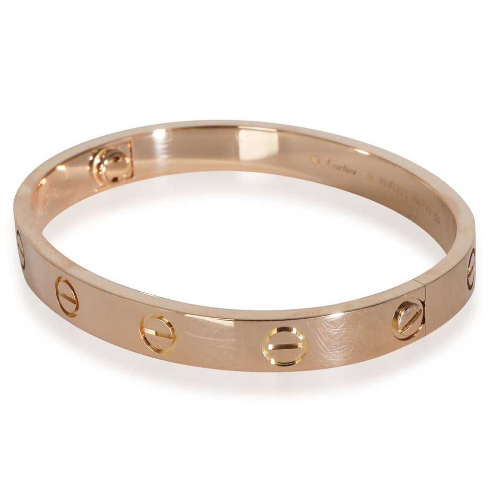 Cartier Love pink gold bracelet - image 6