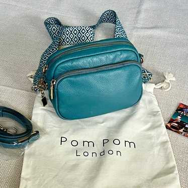 POM POM London Mayfair Bag Steel Blue