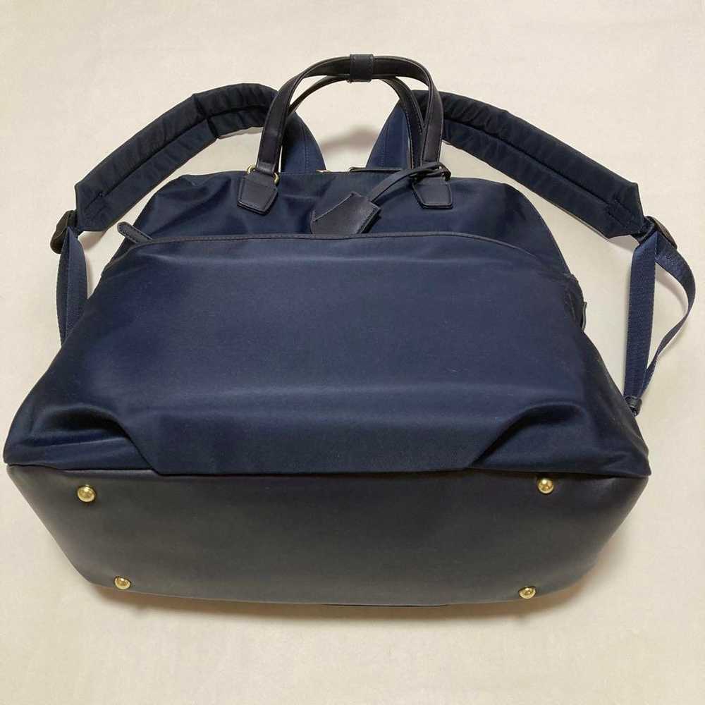 ace.GENE label Essencia Backpack A4 Navy - image 4