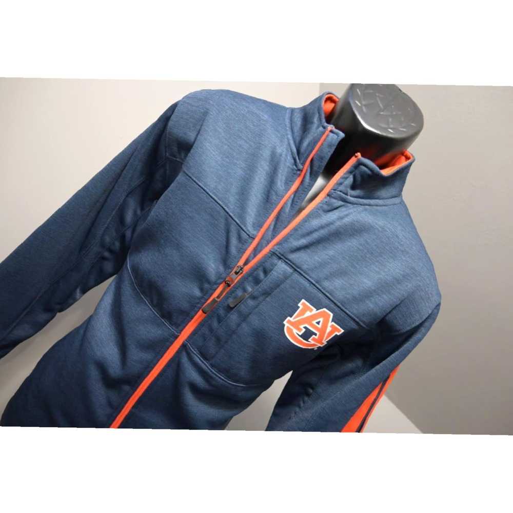 Vintage Authentic Auburn Tigers Blue Full Zip Fle… - image 4