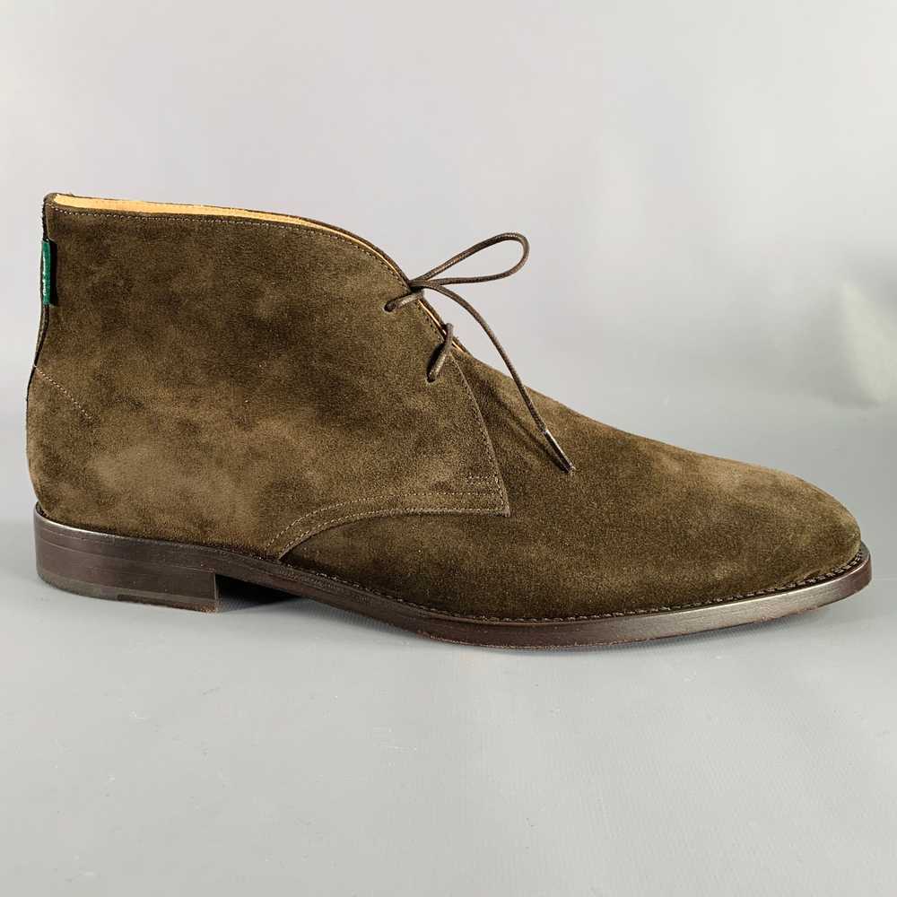 Paul Smith PS by PAUL SMITH Arni Dark Brown Suede… - image 2