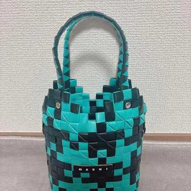 Marni market mini basket - Gem