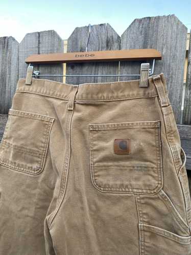 Carhartt × Vintage Vintage Khaki Carhartt Denim Pa