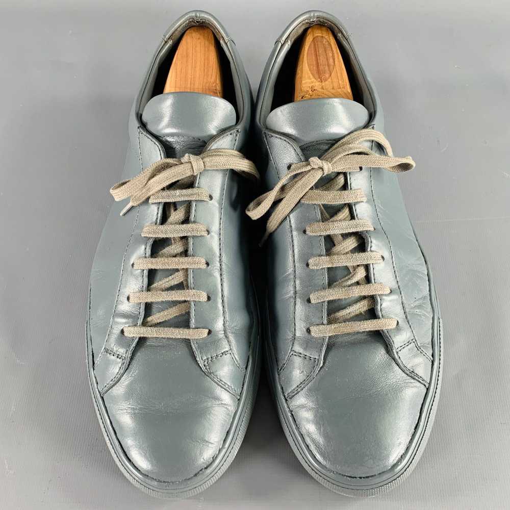 Common Projects COMMON PROJECTS Grey Leather Low … - image 4