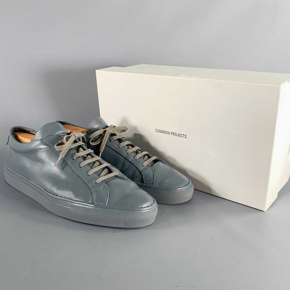 Common Projects COMMON PROJECTS Grey Leather Low … - image 8