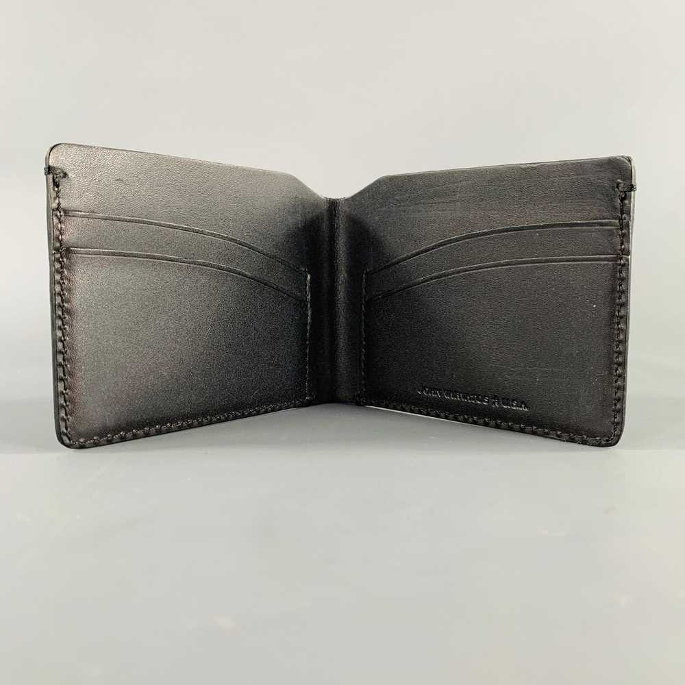 John Varvatos JOHN VARVATOS Black Leather Bifold … - image 4