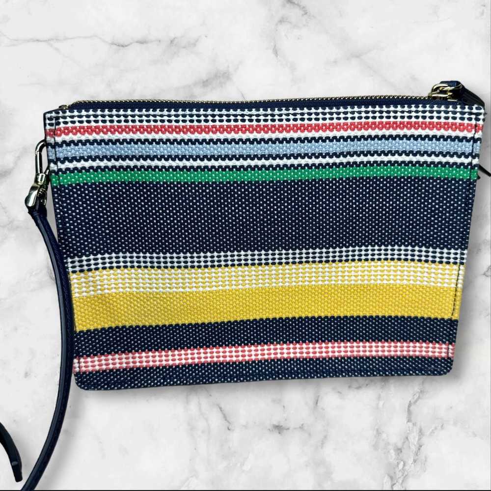 Kate Spade New York Cameron Stripe Tri Color Zip … - image 3