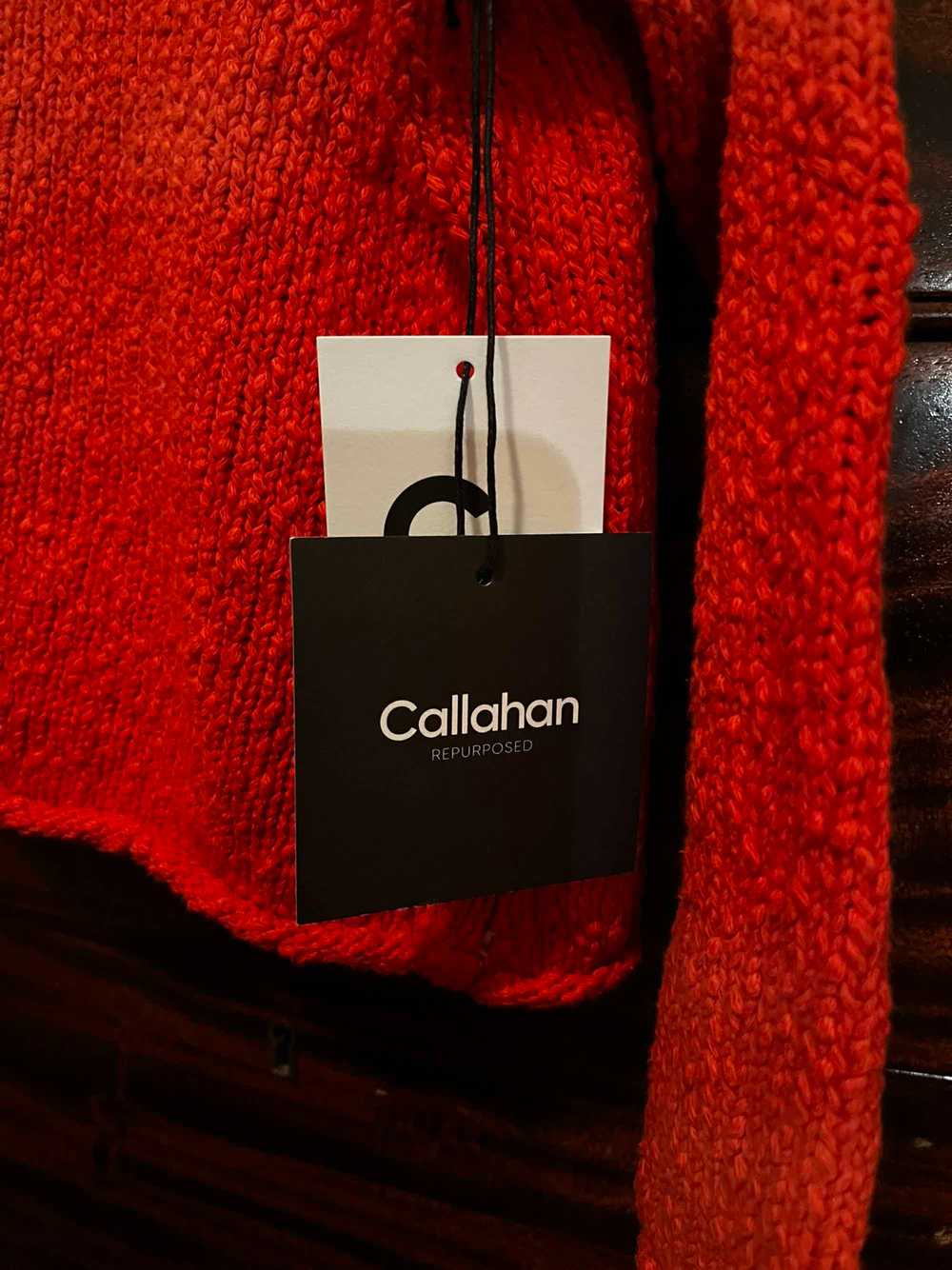 Callahan The Mock Neck - Tomato - image 3