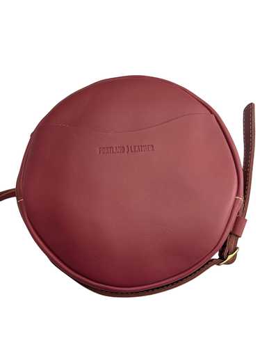 Portland Leather Circle Crossbody