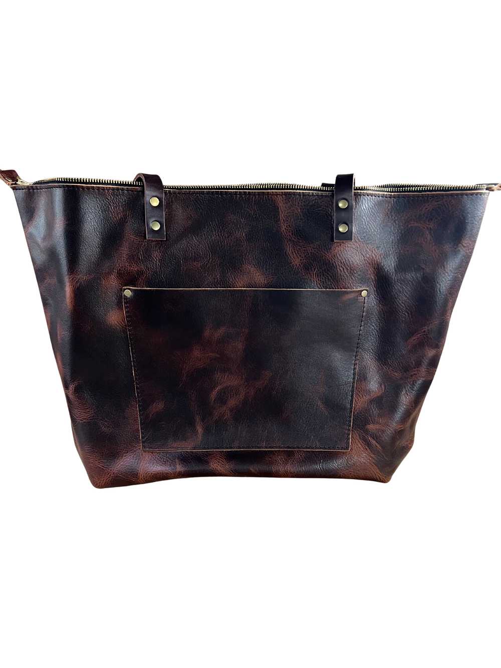 Portland Leather Leather Tote Bag - image 4