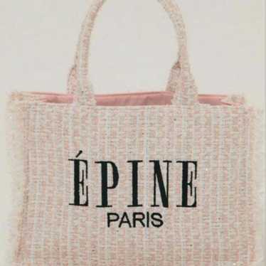 ÉPINE PARIS book tote bag medium pink - image 1