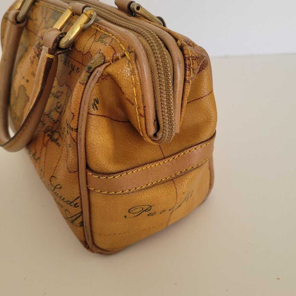 Alviero Martini Vintage Mini Boston Bag Purse Han… - image 8