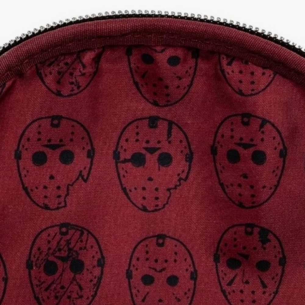 Loungefly Friday The 13th Jason Mask Mini Backpack - image 3