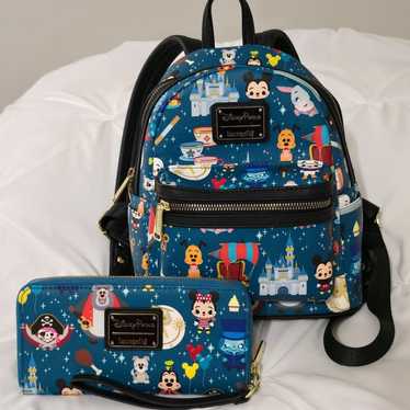 Loungefly Disney world parks backpack and matching