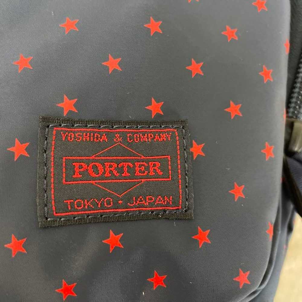 Head Porter One-Shoulder Bag Star Pattern 《☆Used … - image 11