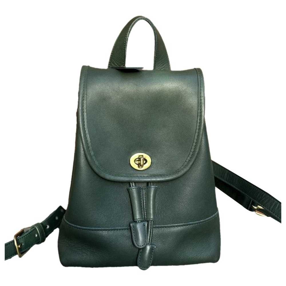 Coach Leather backpack - image 1