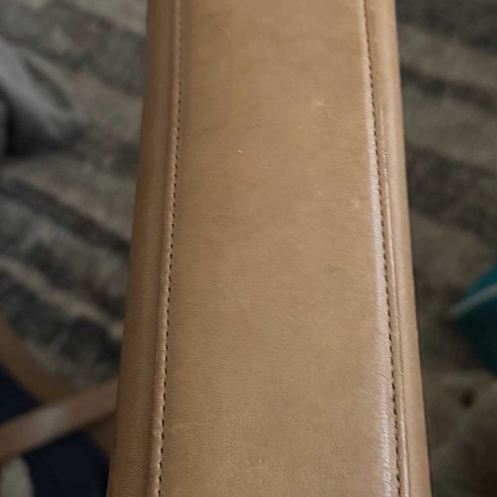 Vintage 1990’s coach cross body tan - image 9