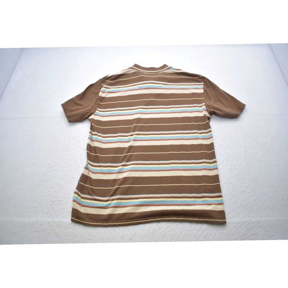 Prana Striped Cotton Blend Short Sleeve Golf Polo… - image 7