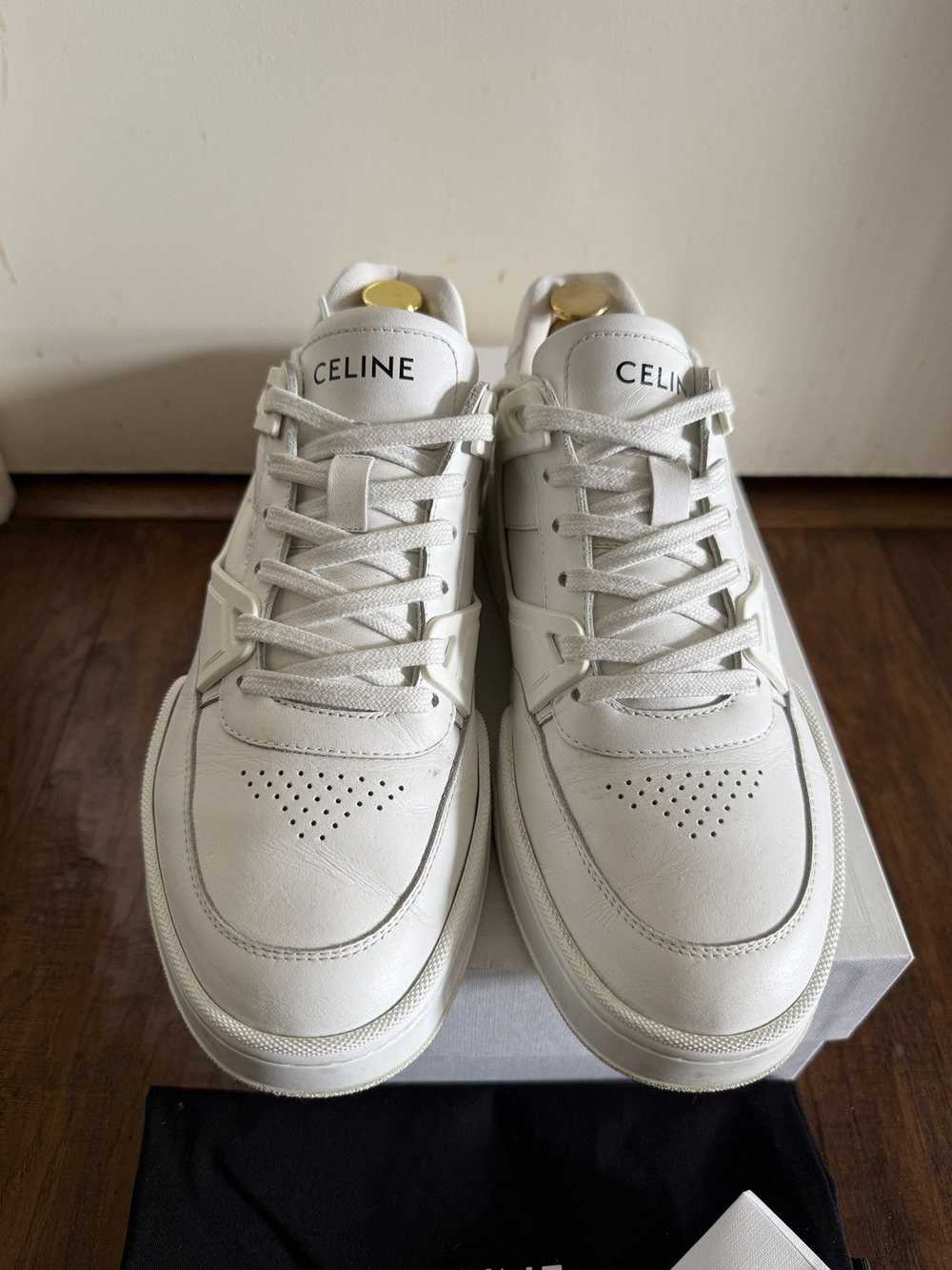 Celine CELINE TRAINER CT-07 LOW LACE-UP SNEAKER O… - image 3