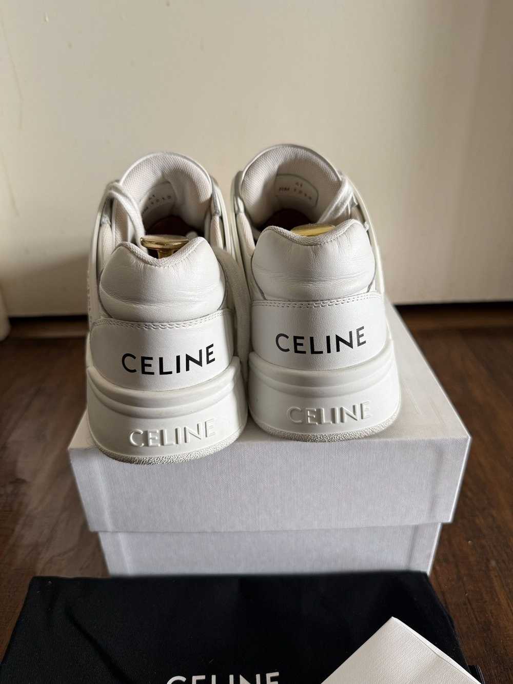 Celine CELINE TRAINER CT-07 LOW LACE-UP SNEAKER O… - image 5