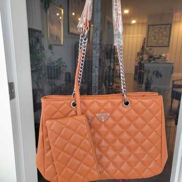 Brown Tote bag with wallet - image 1