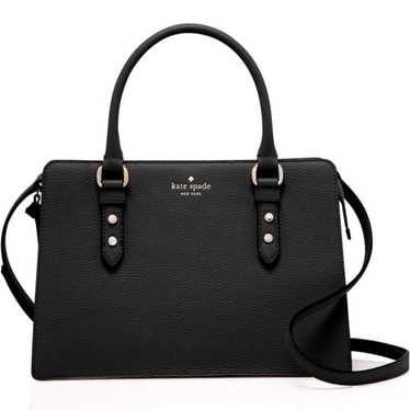 kate spade Mulberry Street Lise Black Pebbled Lea… - image 1