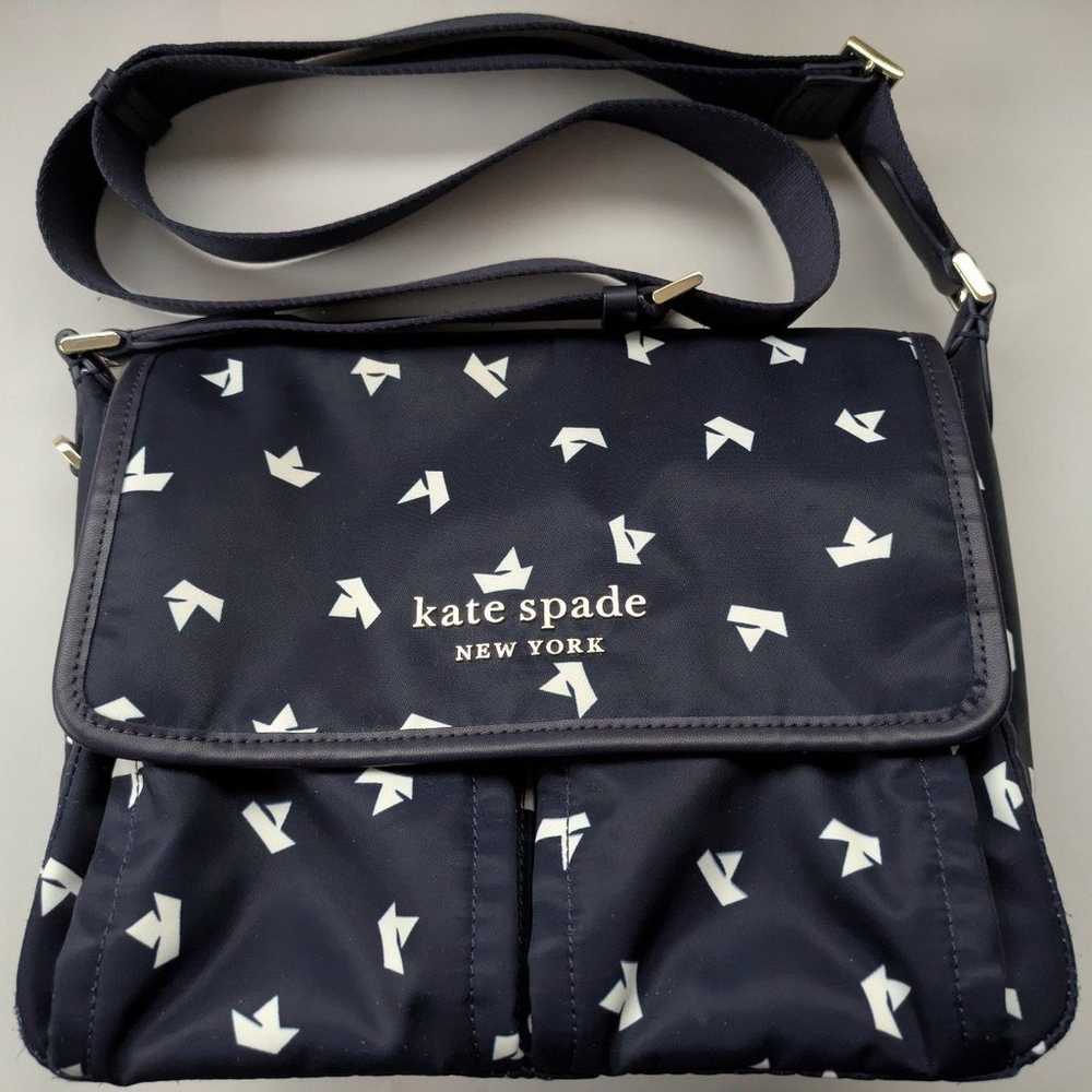 Kate Spade Daily Paper Boats Messenger - image 1