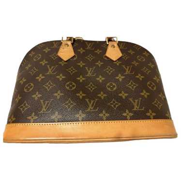 Louis Vuitton Alma leather handbag