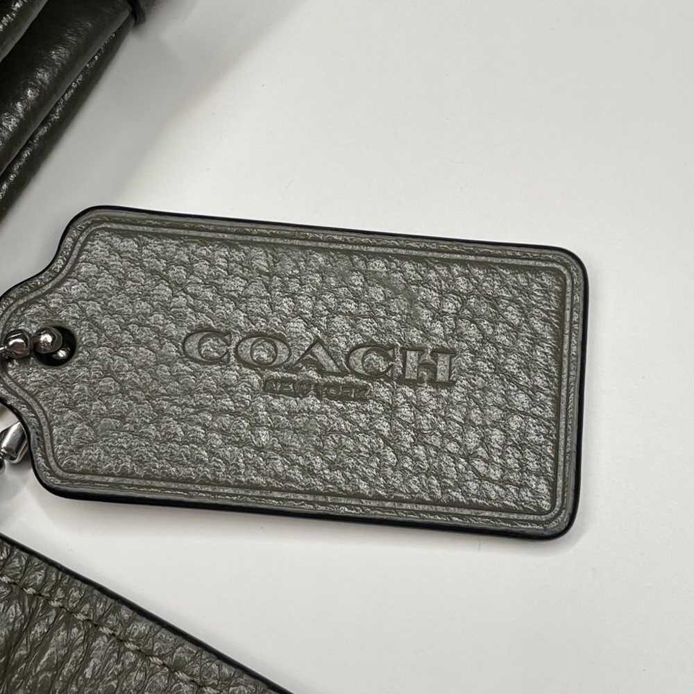 COACH 1941 Logo Dempsey Tote Shoulder Bag Olive G… - image 10