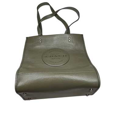 COACH 1941 Logo Dempsey Tote Shoulder Bag Olive G… - image 1