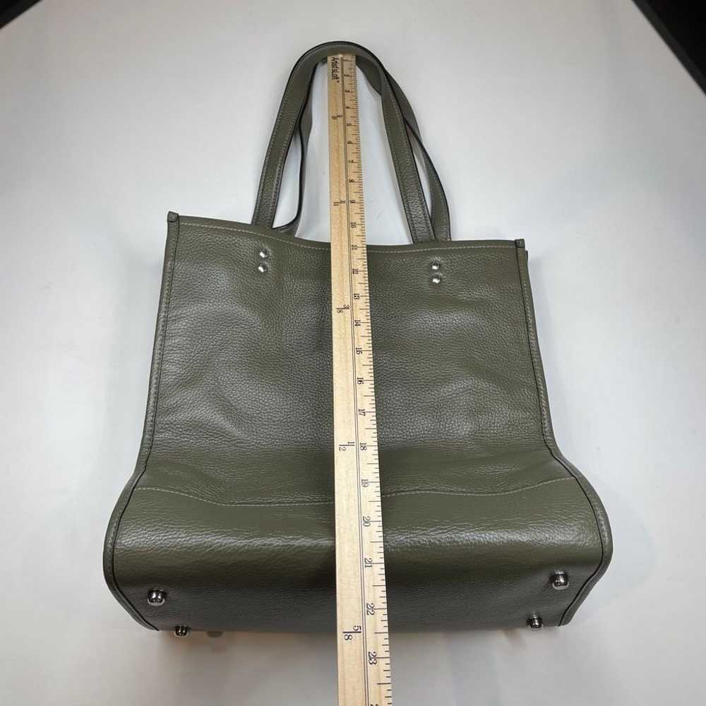 COACH 1941 Logo Dempsey Tote Shoulder Bag Olive G… - image 3