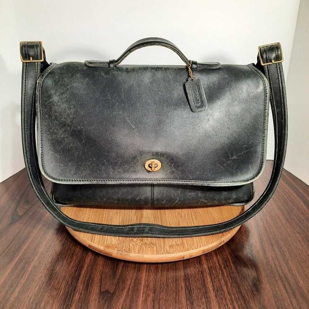 Vintage Coach Messenger Bag Briefcase Colebrook B… - image 1