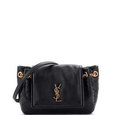 Saint Laurent Nolita Satchel Quilted Leather Mini