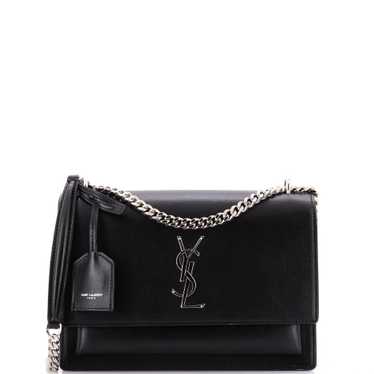 Saint Laurent Sunset Crossbody Bag Leather Medium