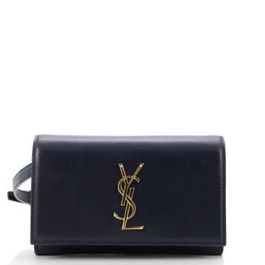 Saint Laurent Classic Monogram Kate Belt Bag Leath