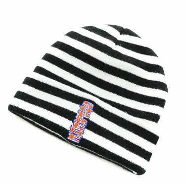 Supreme Vertical Logo Striped Beanie Knit Cap Hat… - image 1