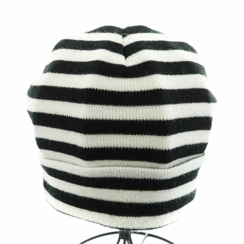 Supreme Vertical Logo Striped Beanie Knit Cap Hat… - image 4