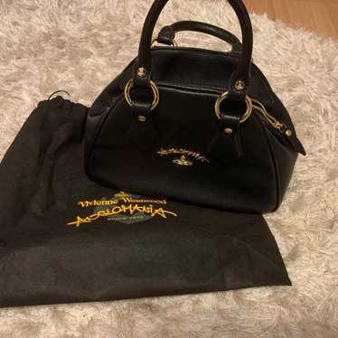 【Vivienne Westwood】Black Handbag with Dust Bag - image 1