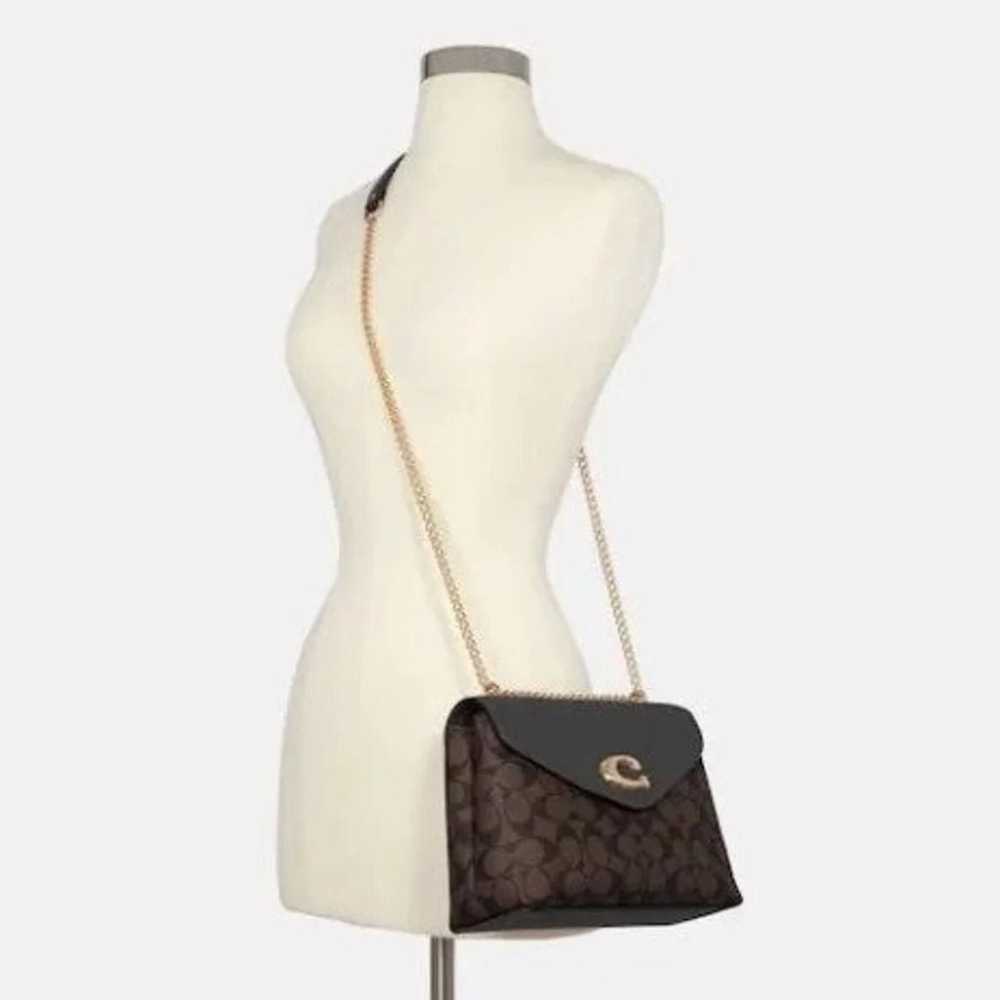 Coach Tammie Shoulder Bag In Signature Canvas - image 11